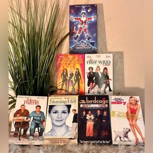 Classics VHS Movie Bundle #6: Comedy /Rom Coms
